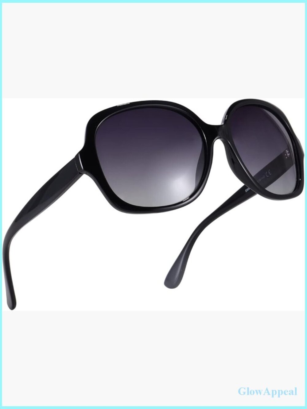 Oversized Square Polarized Sunglasses UV400 Retro Shades